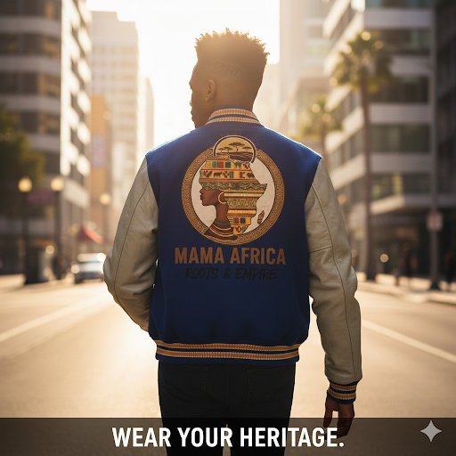 Mama Africa Varsity -Collage Jacke 2026